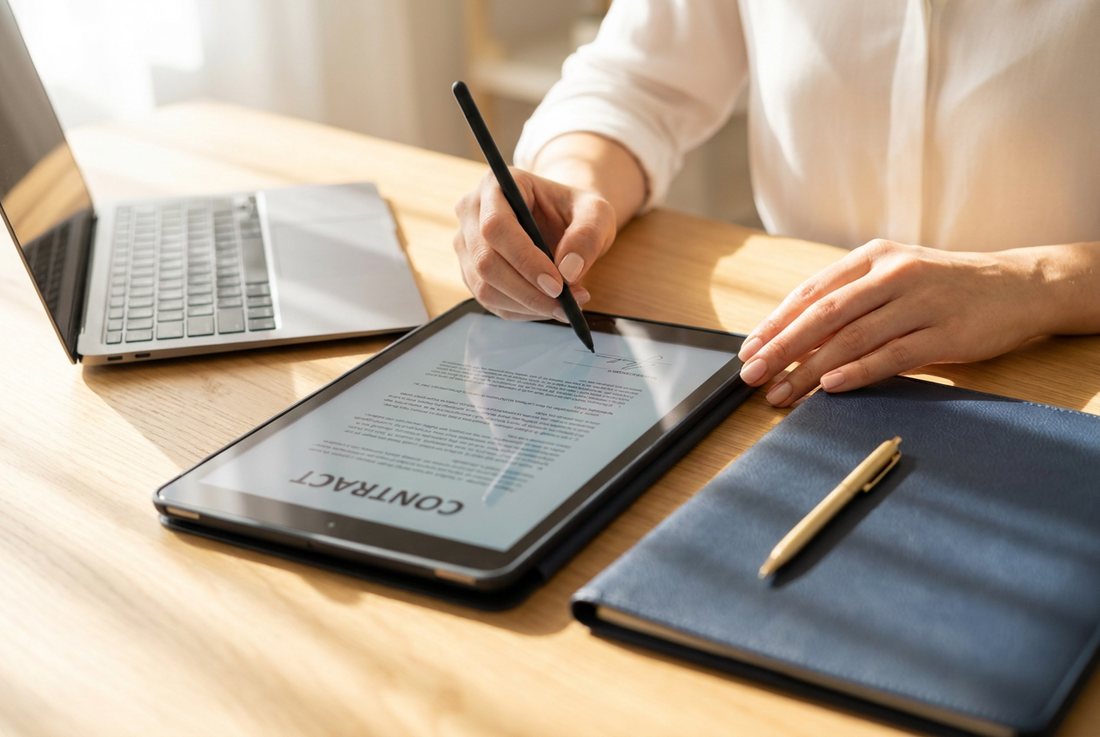 Review and digitally sign closing documents with Giardino Law